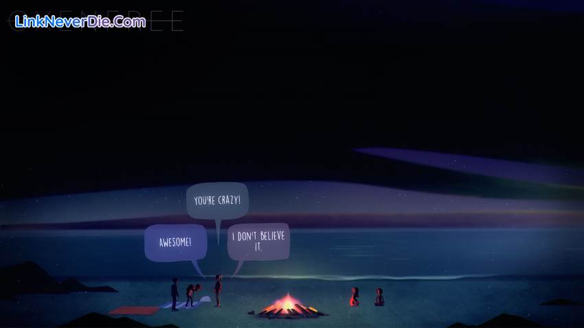 Hình ảnh trong game Oxenfree (screenshot)