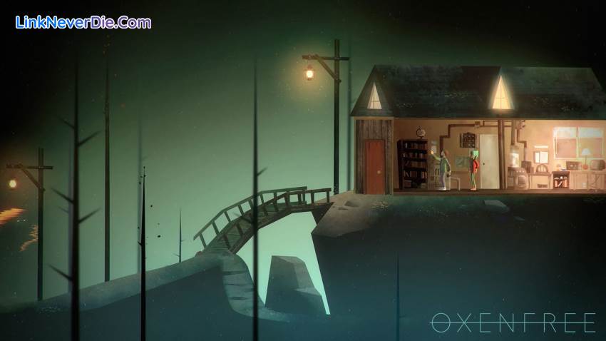 Hình ảnh trong game Oxenfree (screenshot)