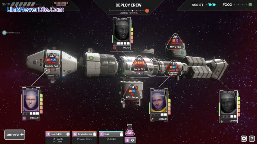 Hình ảnh trong game Tharsis (screenshot)