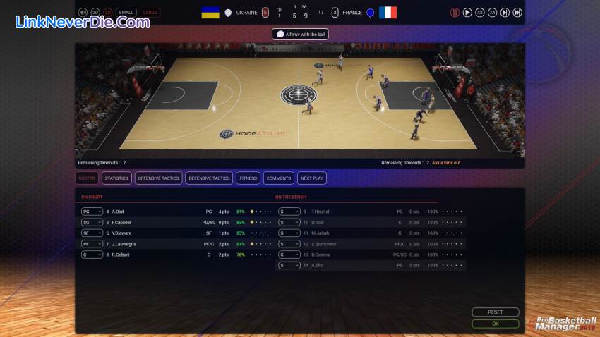 Hình ảnh trong game Pro Basketball Manager 2016 (screenshot)