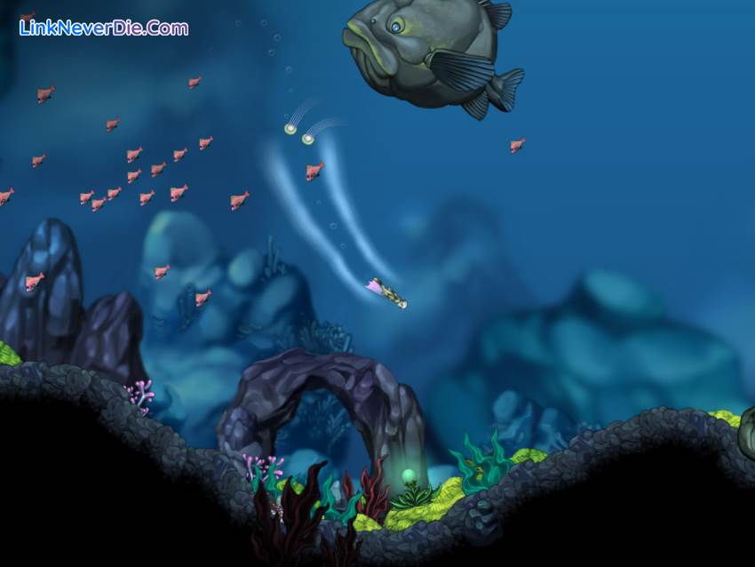 Hình ảnh trong game Aquaria (screenshot)