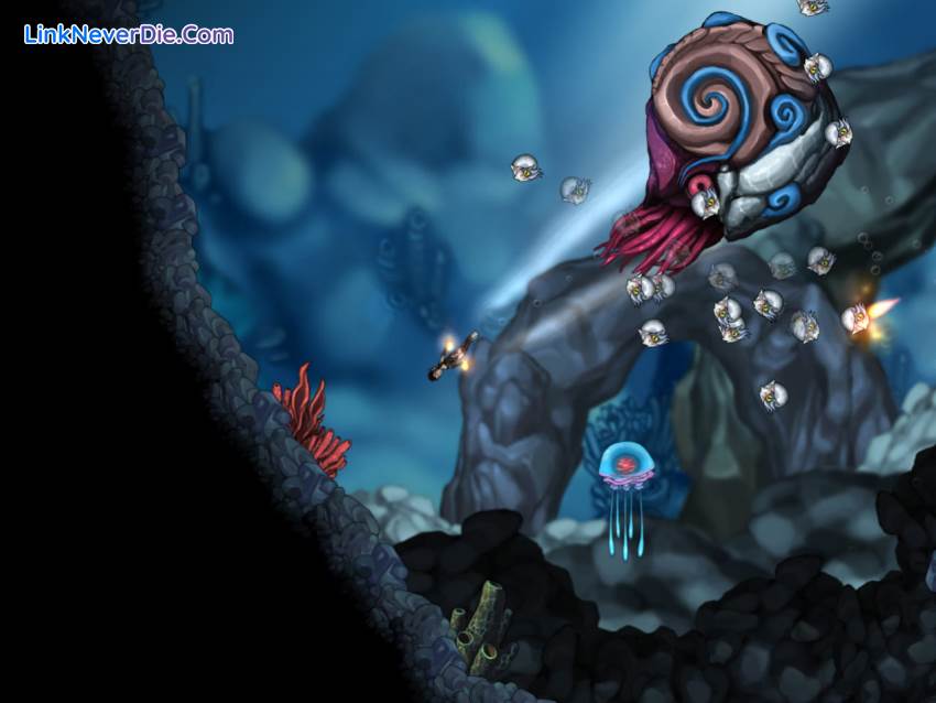 Hình ảnh trong game Aquaria (screenshot)