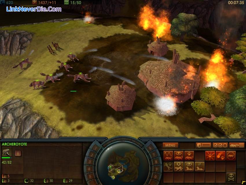 Hình ảnh trong game Impossible Creatures (screenshot)