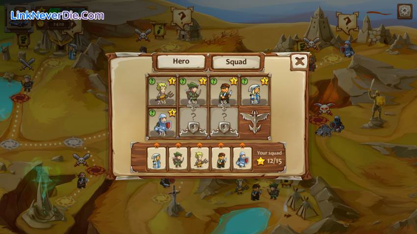 Hình ảnh trong game Braveland (screenshot)