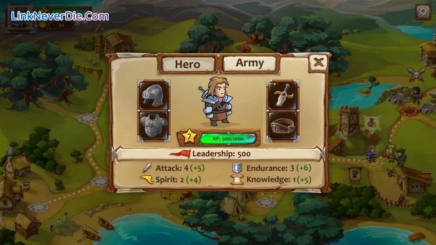 Hình ảnh trong game Braveland (screenshot)