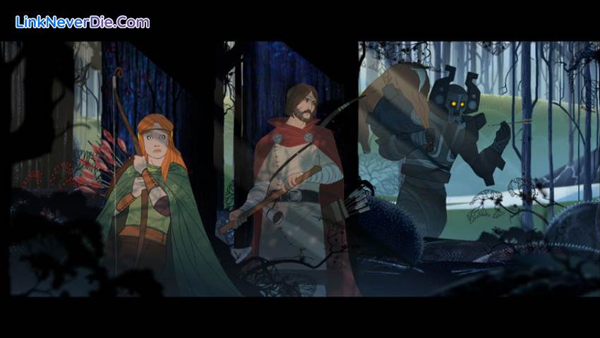 Hình ảnh trong game The Banner Saga (screenshot)