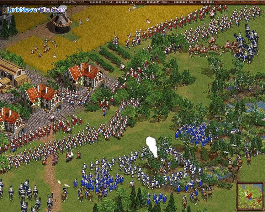 Hình ảnh trong game Cossacks (screenshot)