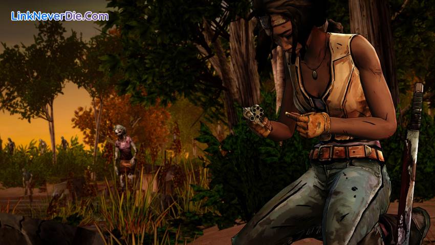 Hình ảnh trong game The Walking Dead: Michonne (screenshot)