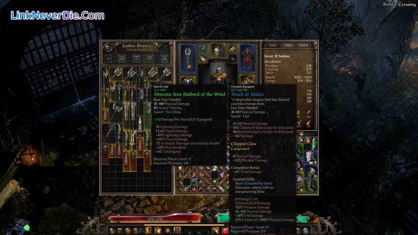 Hình ảnh trong game Grim Dawn (screenshot)