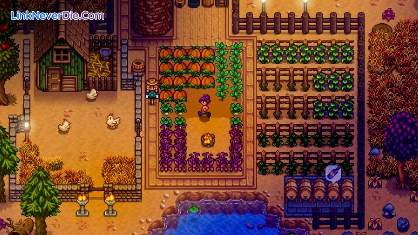 Hình ảnh trong game Stardew Valley (screenshot)