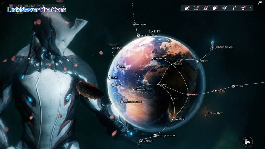 Hình ảnh trong game Warframe (screenshot)