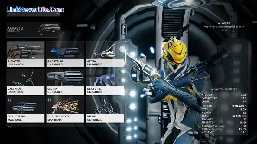 Hình ảnh trong game Warframe (screenshot)