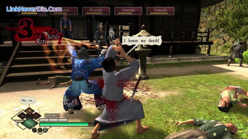 Hình ảnh trong game Way of the Samurai 3 (screenshot)