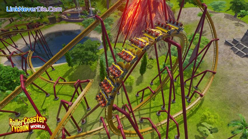 Hình ảnh trong game RollerCoaster Tycoon World (screenshot)