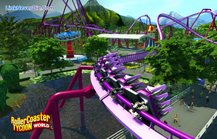 Hình ảnh trong game RollerCoaster Tycoon World (screenshot)