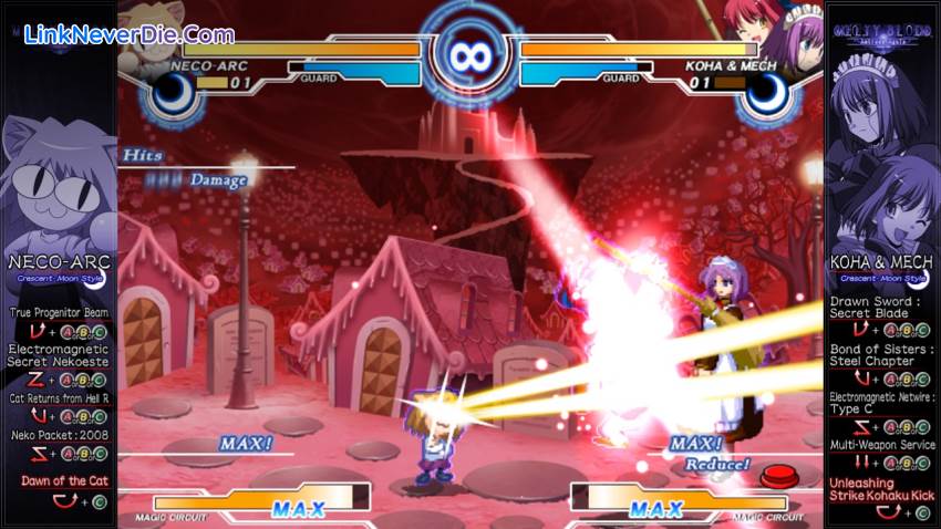 Hình ảnh trong game Melty Blood Actress Again Current Code (screenshot)