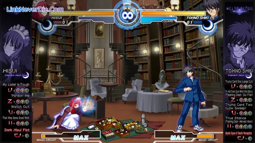 Hình ảnh trong game Melty Blood Actress Again Current Code (screenshot)