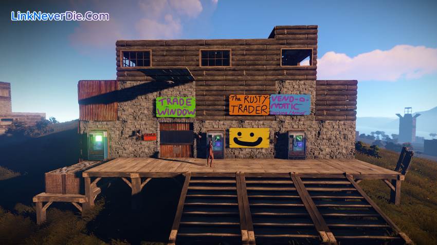 Hình ảnh trong game Rust (screenshot)