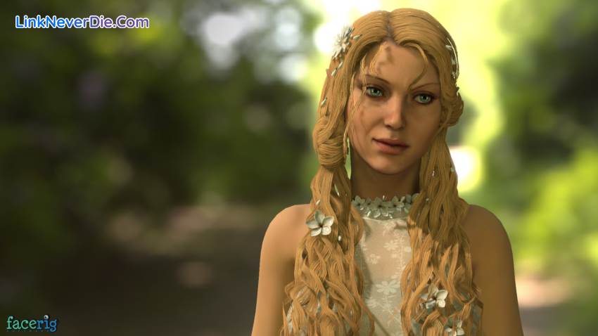 Hình ảnh trong game FaceRig (screenshot)