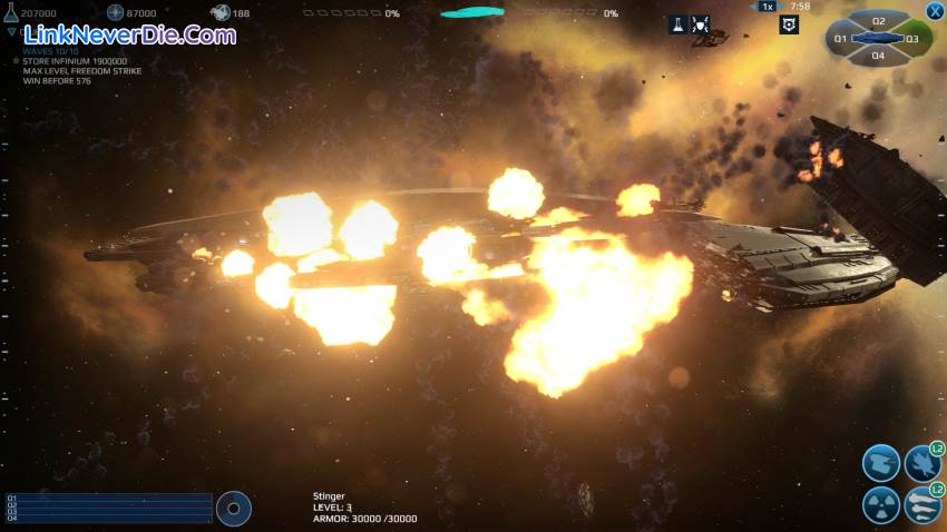 Hình ảnh trong game Infinium Strike (screenshot)