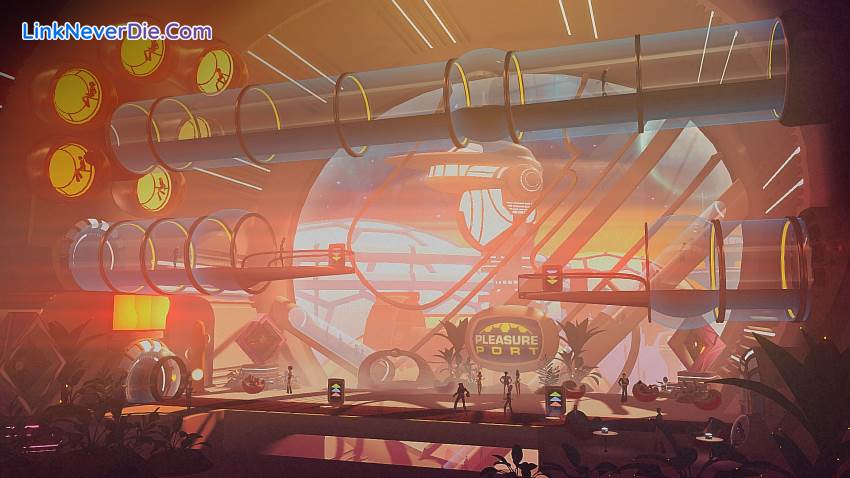 Hình ảnh trong game Headlander (screenshot)