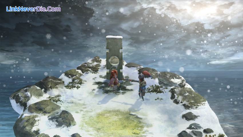 Hình ảnh trong game I am Setsuna (screenshot)