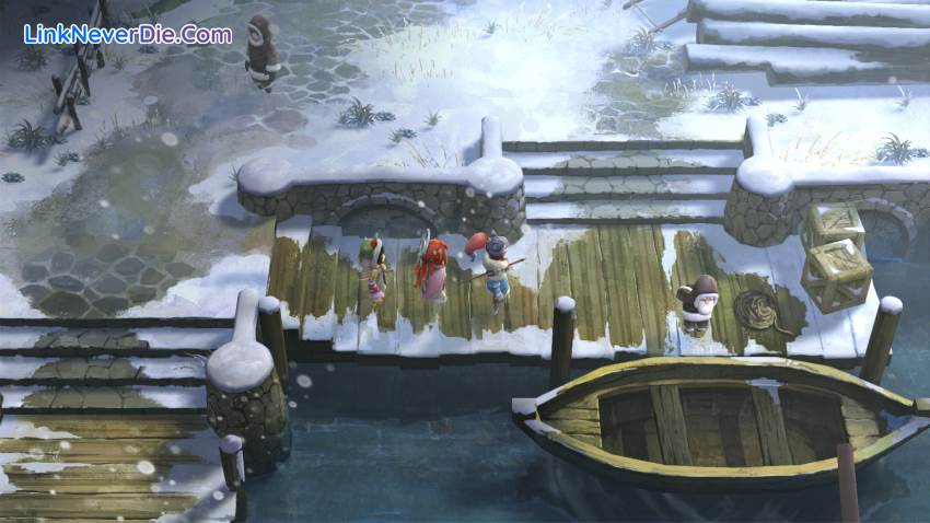 Hình ảnh trong game I am Setsuna (screenshot)