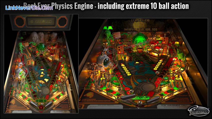 Hình ảnh trong game Pro Pinball Ultra (screenshot)