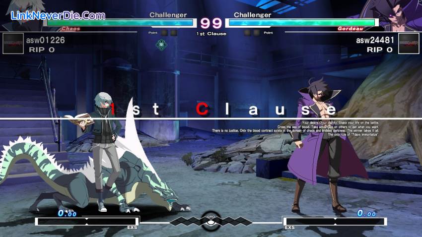 Hình ảnh trong game Under Night In-Birth Exe:Late (screenshot)