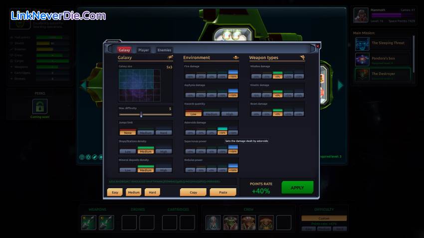 Hình ảnh trong game Space Rogue (screenshot)