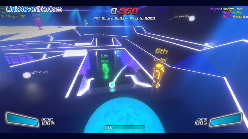 Hình ảnh trong game Robot Roller-Derby Disco Dodgeball (screenshot)