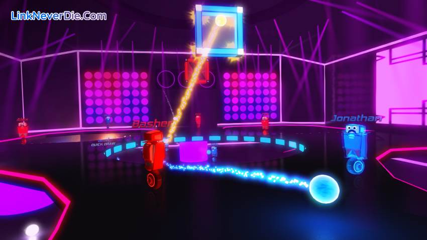 Hình ảnh trong game Robot Roller-Derby Disco Dodgeball (screenshot)