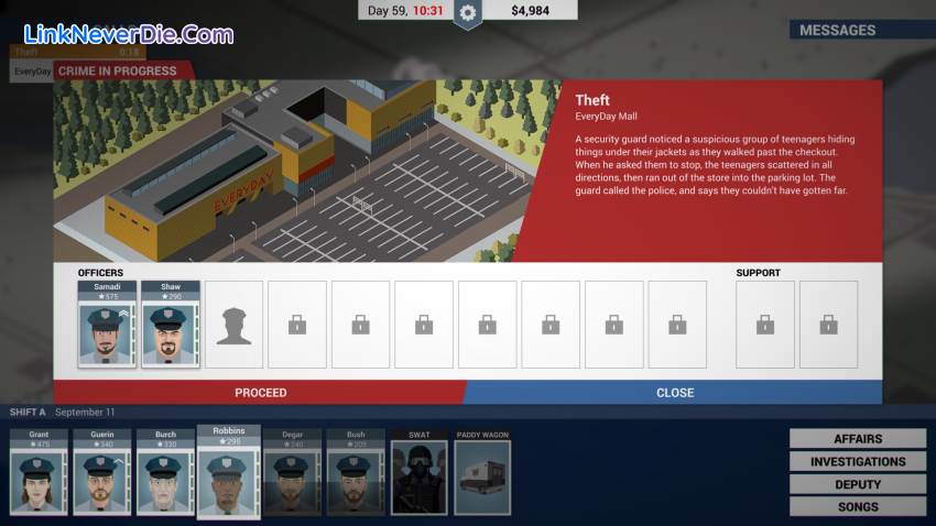 Hình ảnh trong game This Is the Police (screenshot)