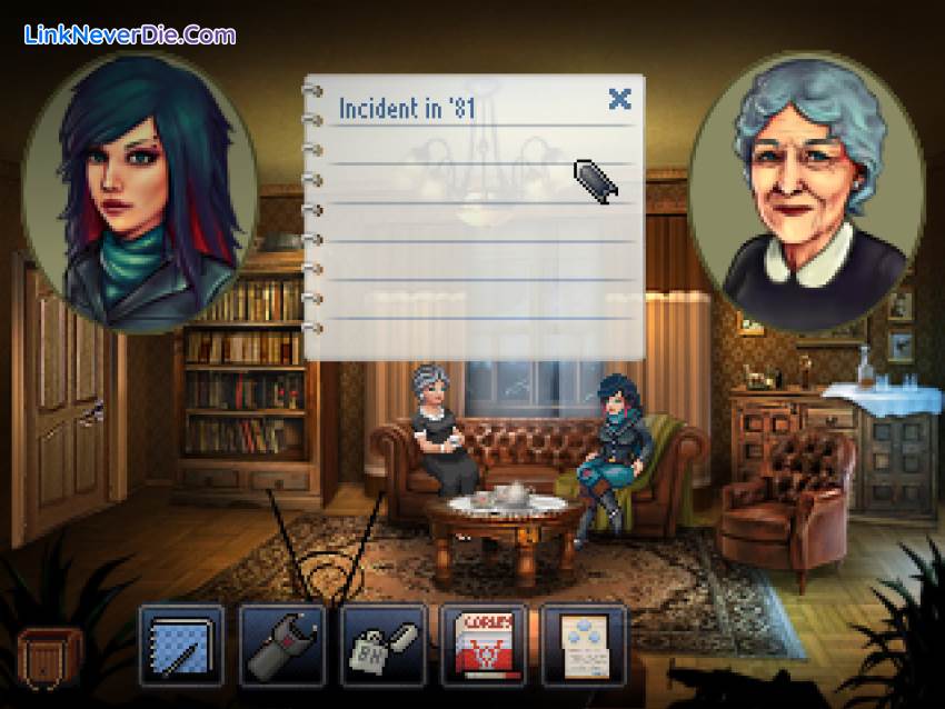 Hình ảnh trong game Kathy Rain (screenshot)