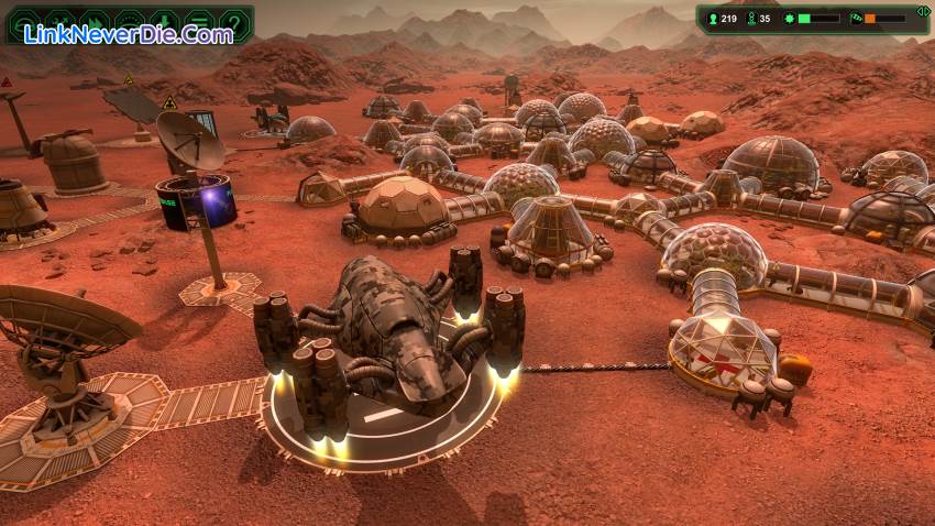 Hình ảnh trong game Planetbase (screenshot)