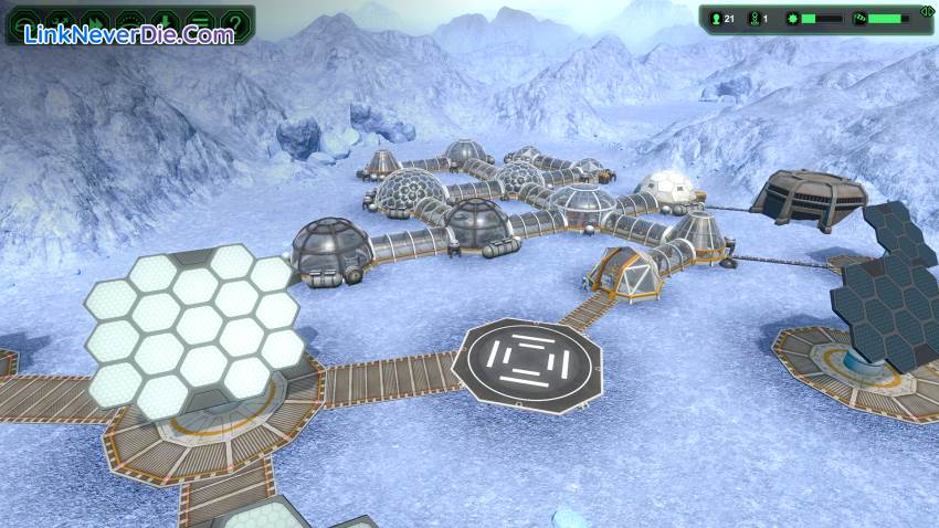 Hình ảnh trong game Planetbase (screenshot)