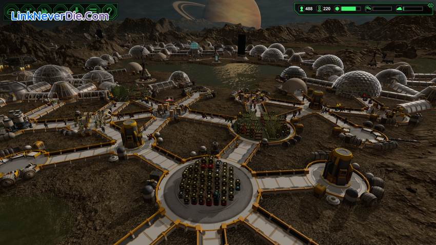 Hình ảnh trong game Planetbase (screenshot)