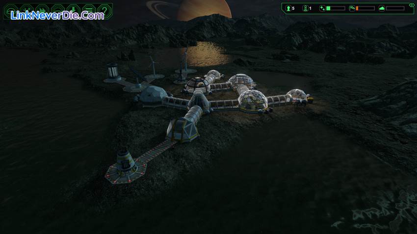 Hình ảnh trong game Planetbase (screenshot)