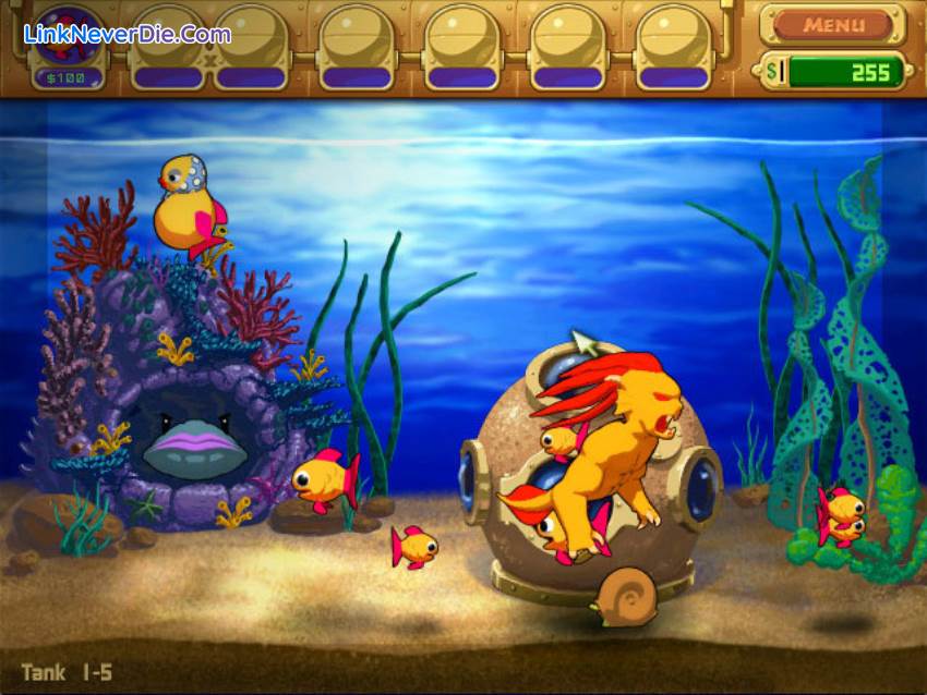 Hình ảnh trong game Insaniquarium (screenshot)