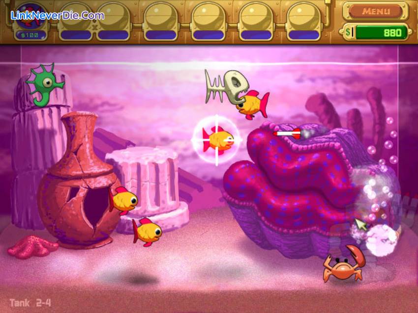 Hình ảnh trong game Insaniquarium (screenshot)