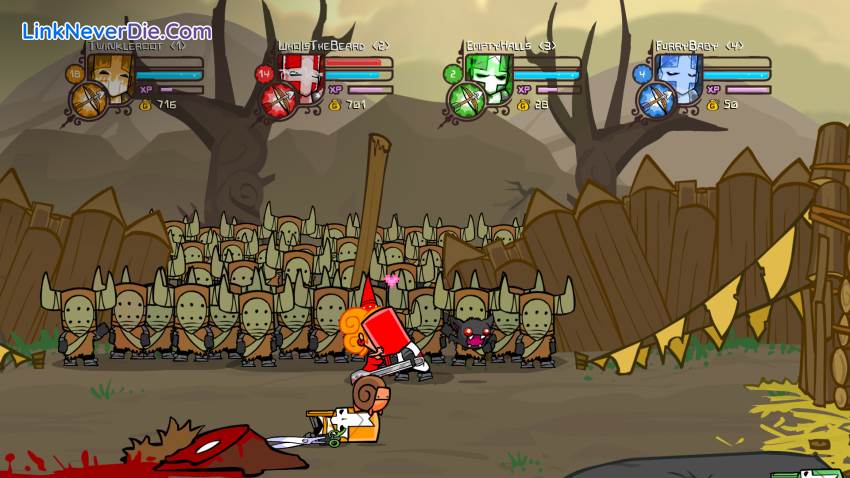 Hình ảnh trong game Castle Crashers (screenshot)