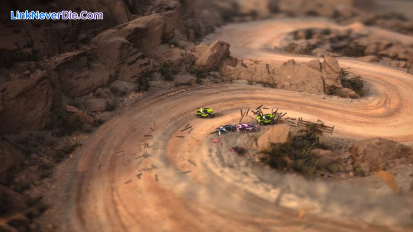 Hình ảnh trong game Mantis Burn Racing (screenshot)