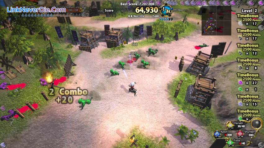 Hình ảnh trong game Diorama Battle of NINJA (screenshot)