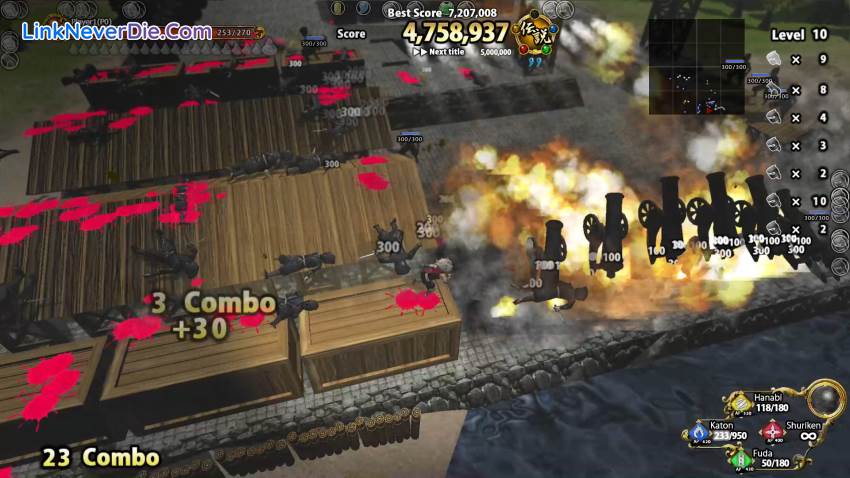 Hình ảnh trong game Diorama Battle of NINJA (screenshot)