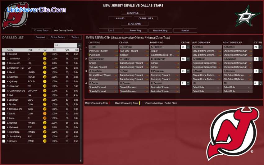 Hình ảnh trong game Franchise Hockey Manager 3 (screenshot)