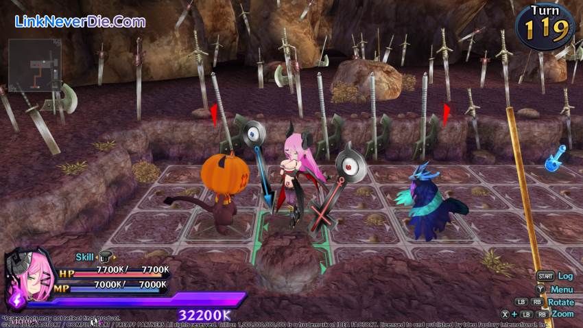 Hình ảnh trong game Trillion: God of Destruction (screenshot)