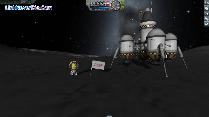 Hình ảnh trong game Kerbal Space Program (screenshot)