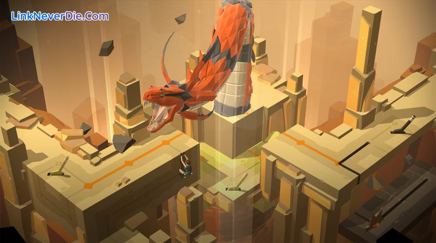 Hình ảnh trong game Lara Croft GO (screenshot)