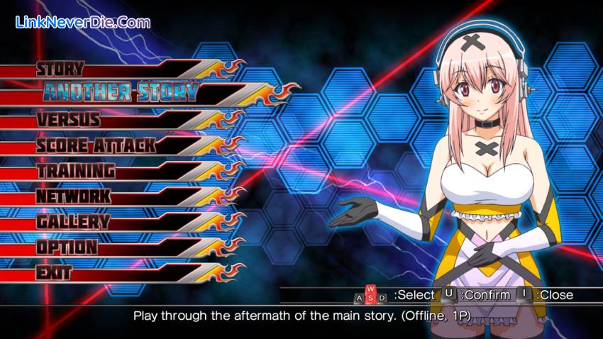 Hình ảnh trong game Nitroplus Blasterz: Heroines Infinite Duel (screenshot)