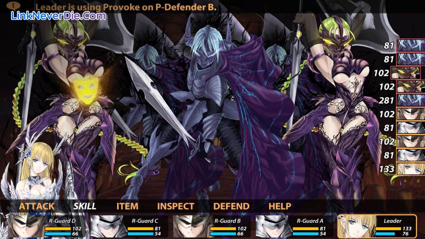 Hình ảnh trong game Winged Sakura: Demon Civil War (screenshot)